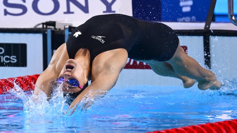 Canadian female swimmer.