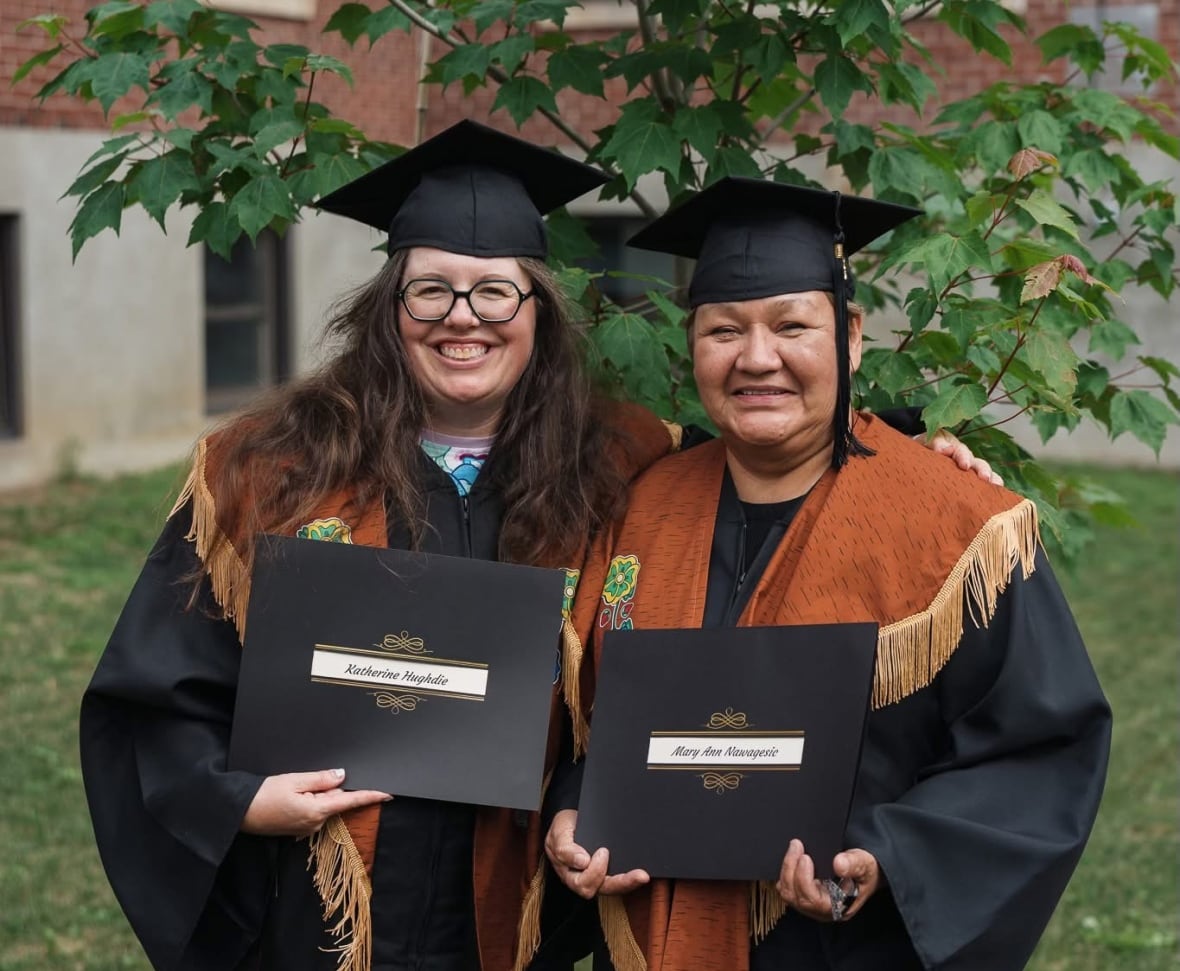 Katherine Hughdie and Mary Ann Nawagesic
