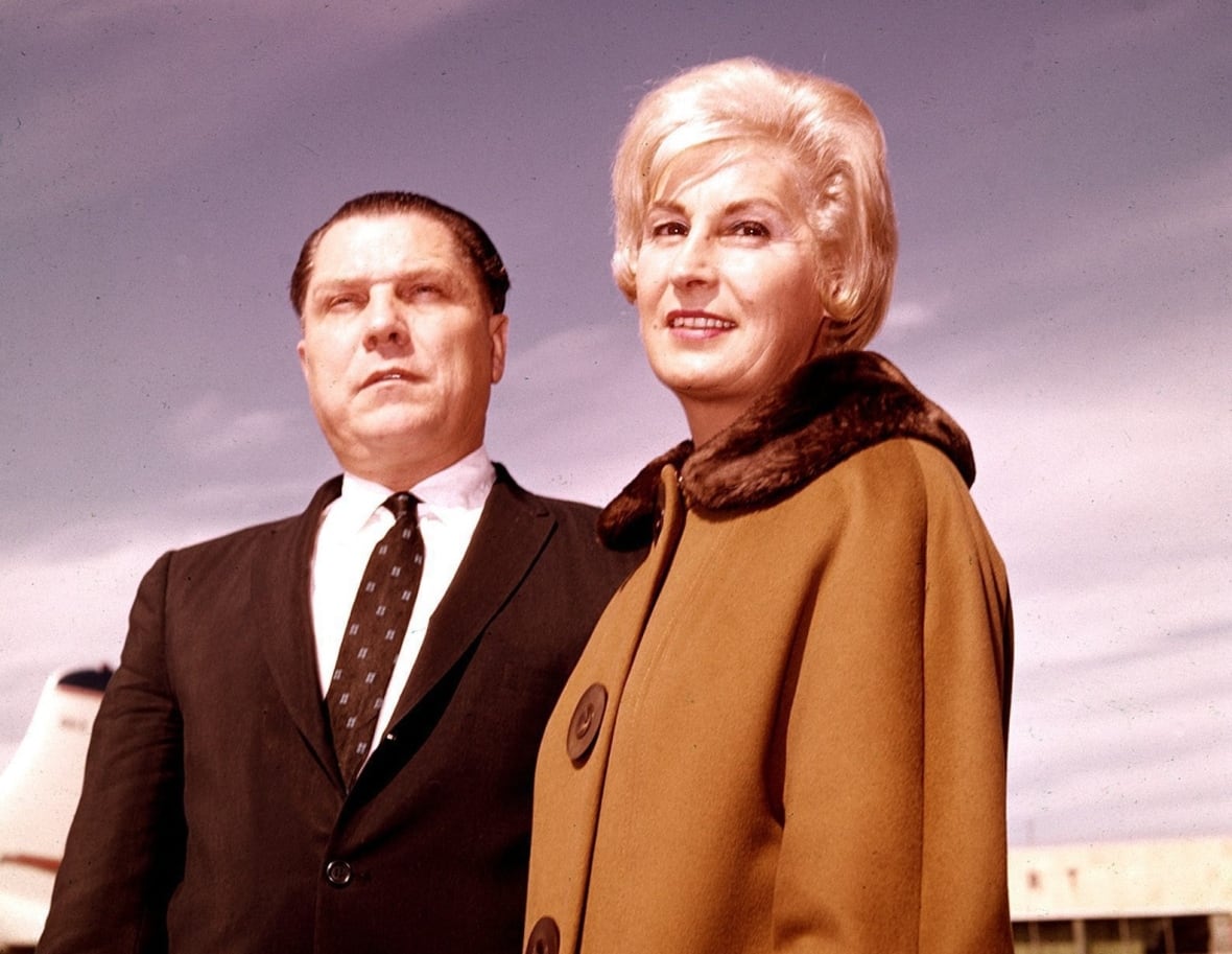 A man and his wife.