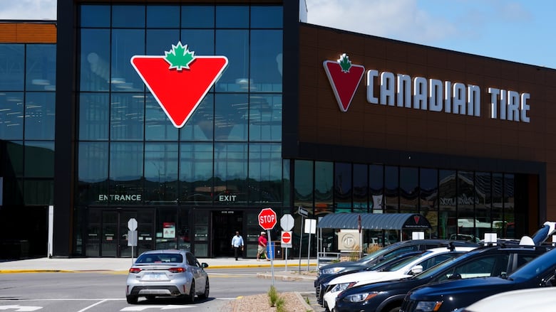 Exterior view of a Canadian Tire store in Ottawa.