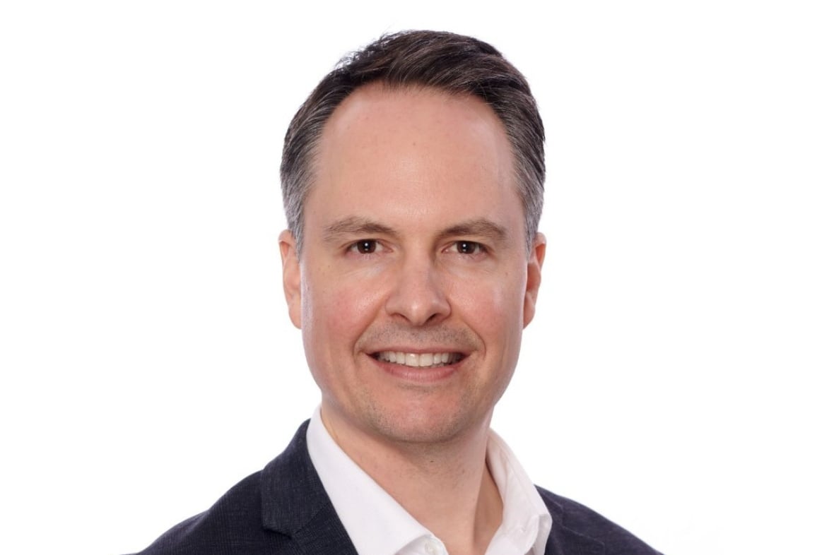 Portrait photograph of Jon McQuaid, Call2Recycle's vice president of marketing and communications.