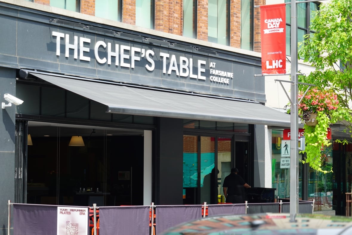 The Chef's Table is a student-run restaurant operated by Fanshawe College.