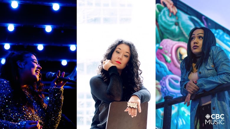 Left to right: Jody Upshaw, Katrina Lopes and Shevy Price are three African Nova Scotian women who are part of Maidie Music House.
