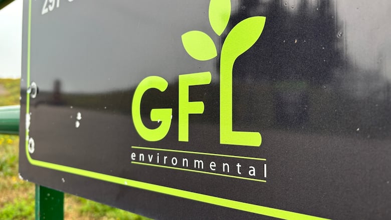 A GFL (Green for Life) sign.