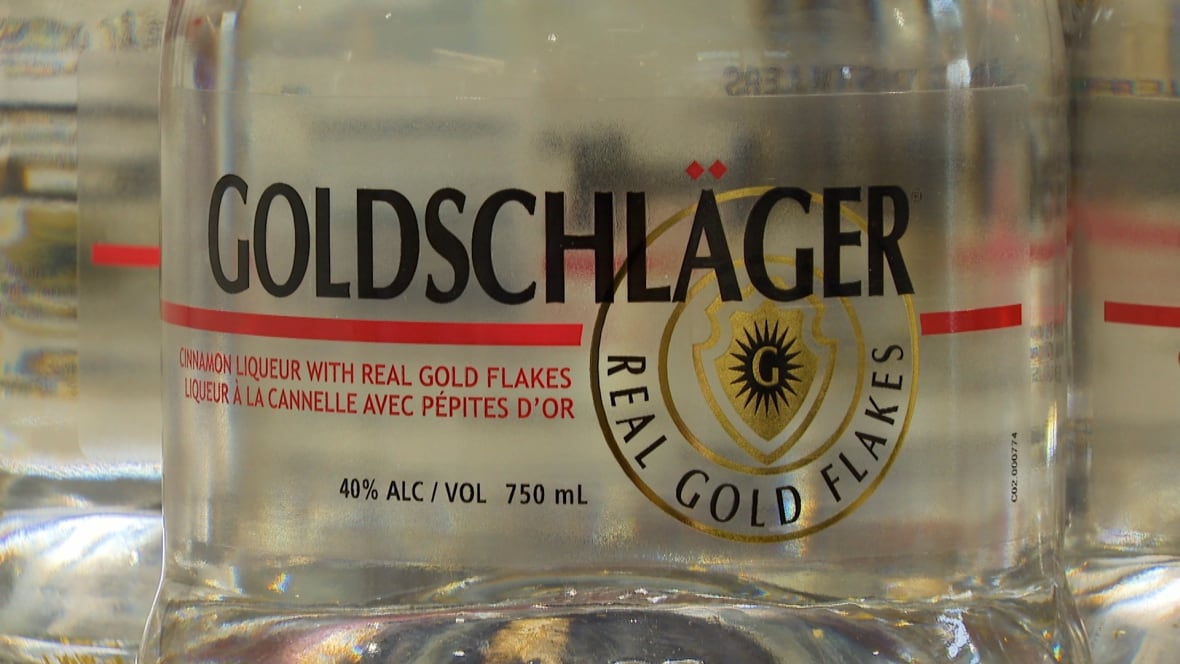 Botella de Goldschlogger, una especie de derivaciones de canela y estante NSLC.