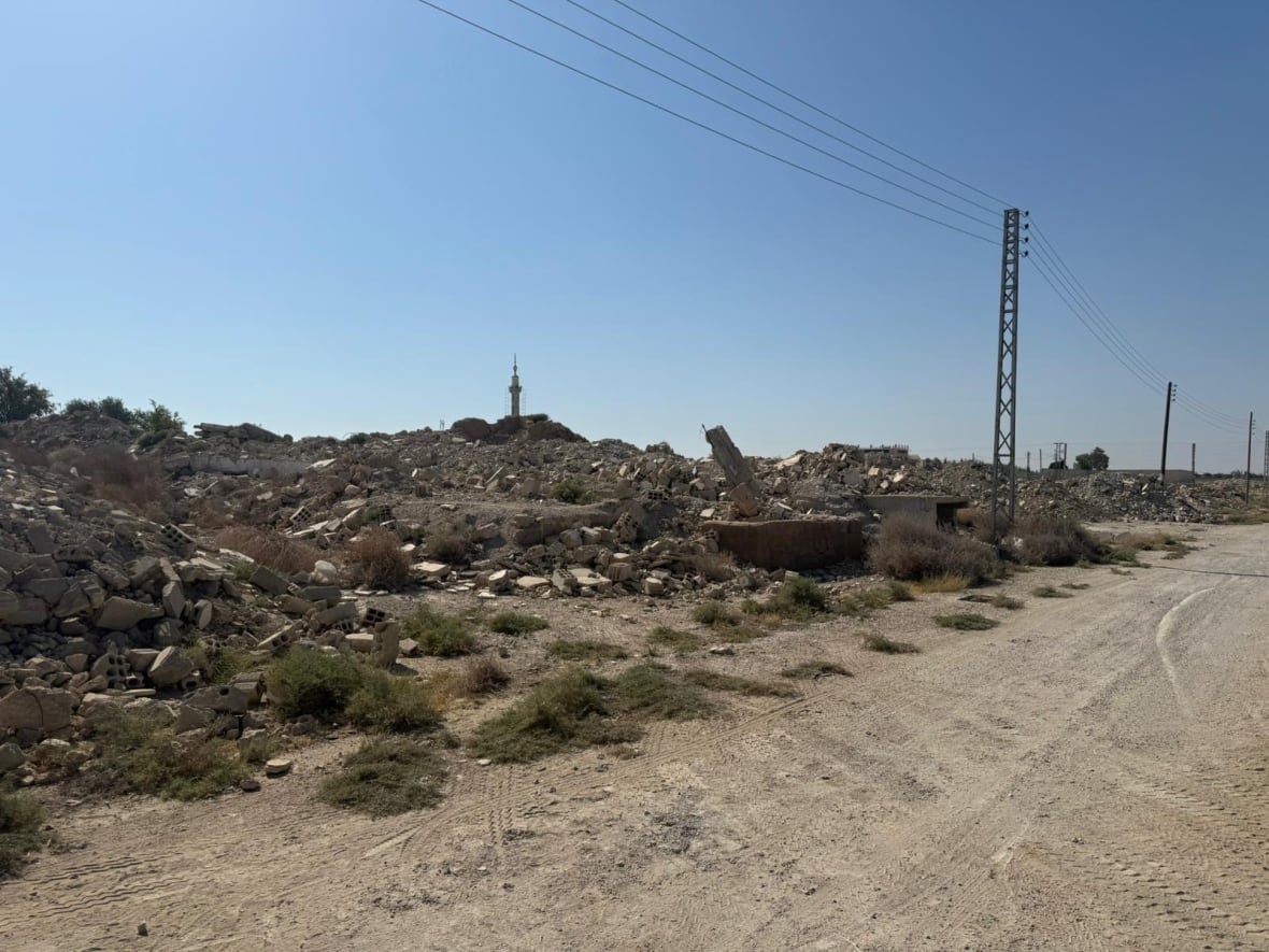 Destroyed buildings