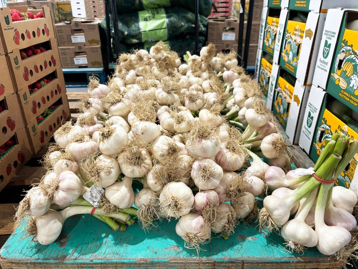 A lot of garlic.