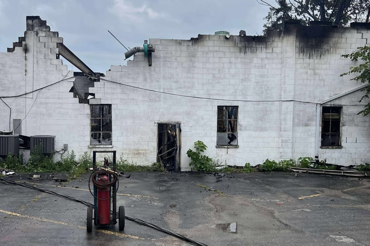 Four new cars in the showroom were lost in the fire, along with business awards, mementos and other priceless memorabilia collected over the decades.