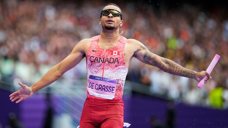 Canadian male sprinter.