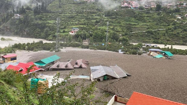 Flash floods north of India kill at least 4, pull others under rubbish Flash floods north of India kill at least 4, pull others under rubbish