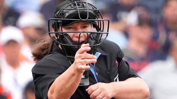 MLB calling up its 1st female umpire for Miami-Atlanta game Saturday