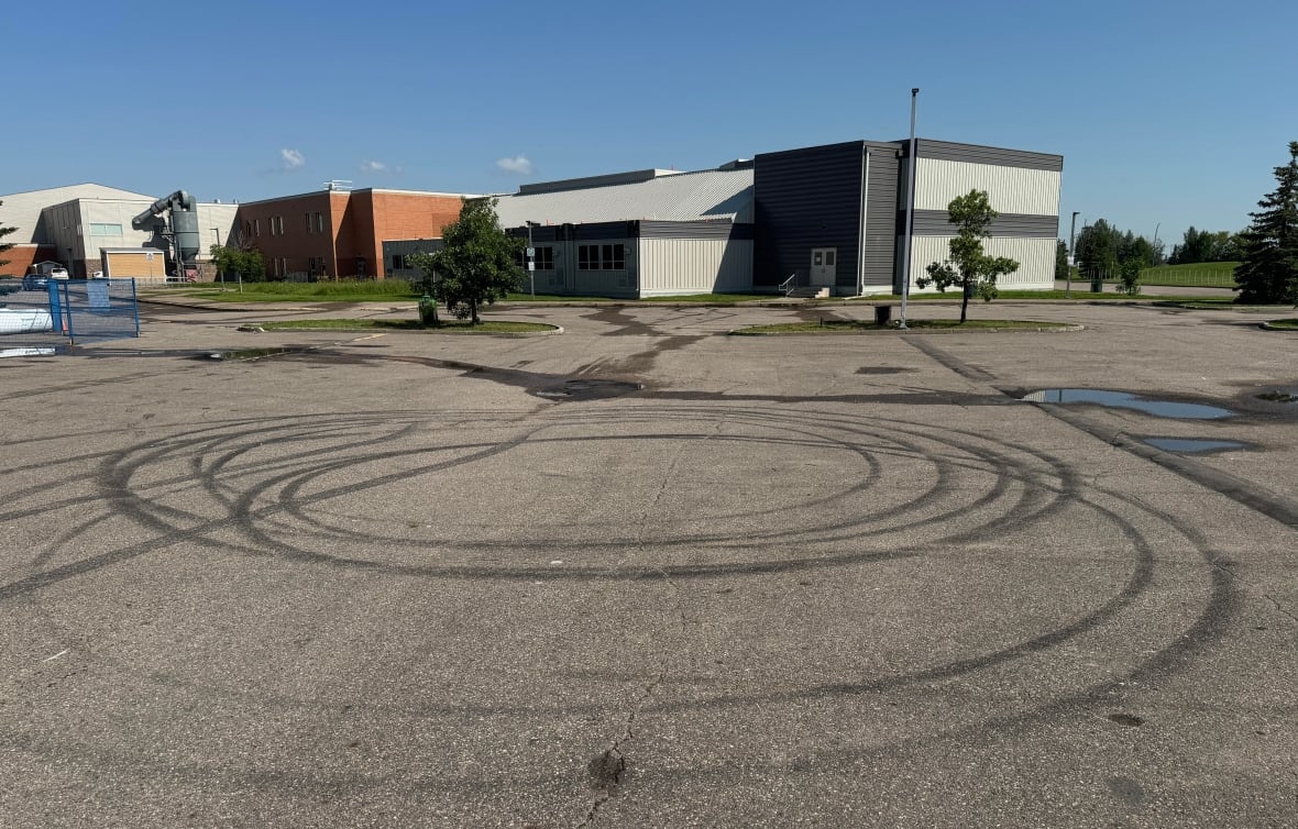 tire marks