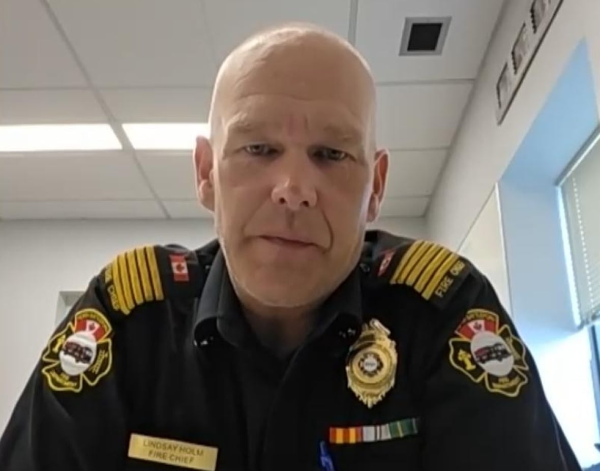 North Battlefords Fire Chief Lindsay Holm