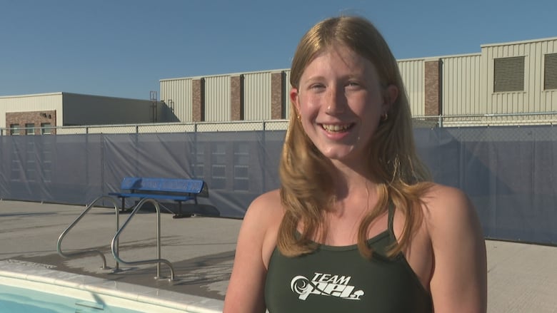 Veronica MacLellan during an interview with CBC. 