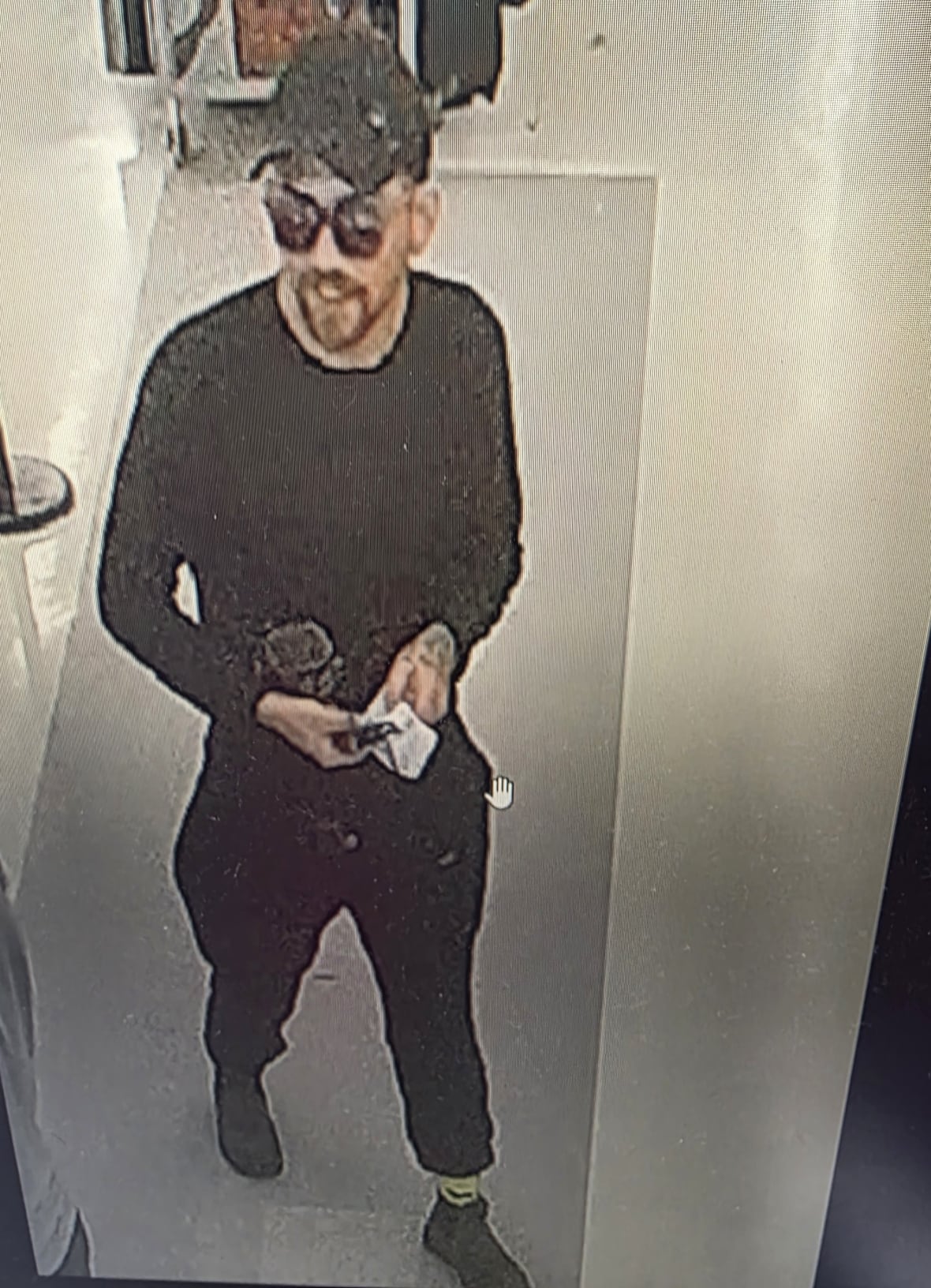 Police in Cape Breton are asking the public to help them identify this man as part of an investigation into two reports of indecent acts that took place at a Sydney store and at a walking trail in Westmount. 