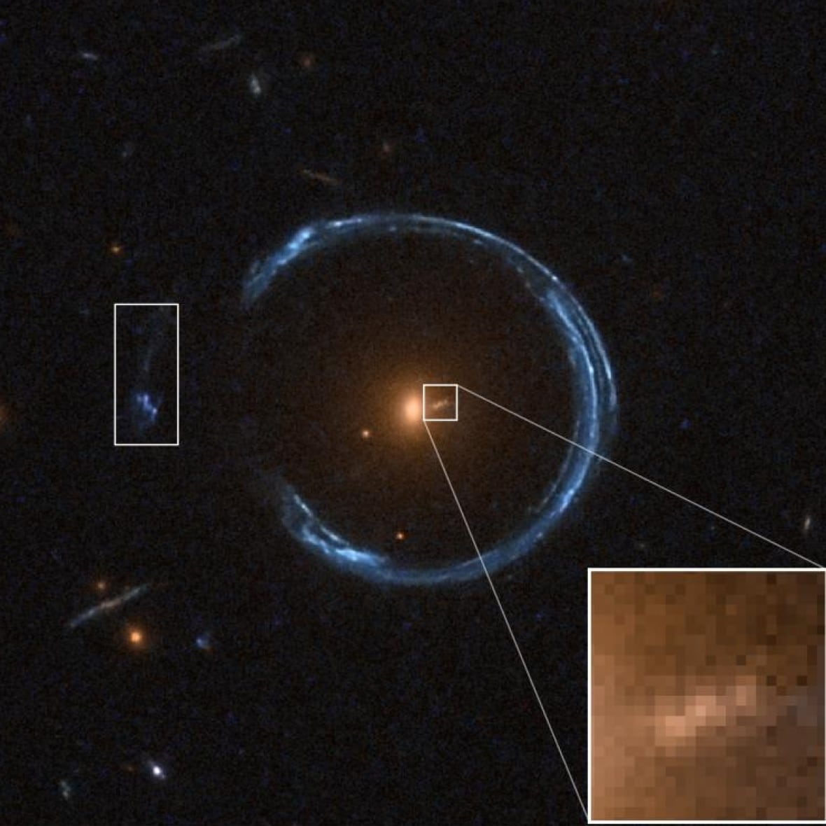 An image of the Cosmic Horseshoe.