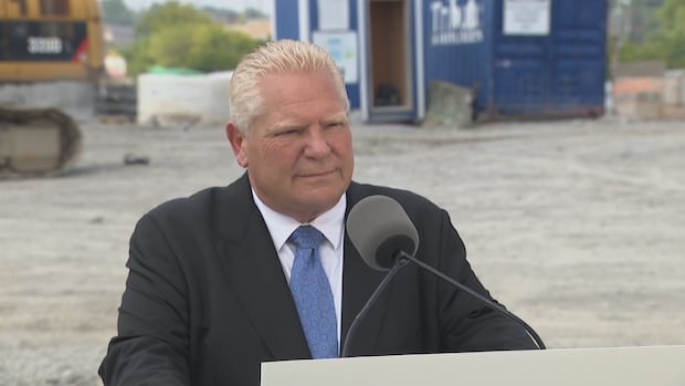 'Just reckless': Ford comments on driver charged in fatal crash, collision with OPP vehicle transporting him | CBC News