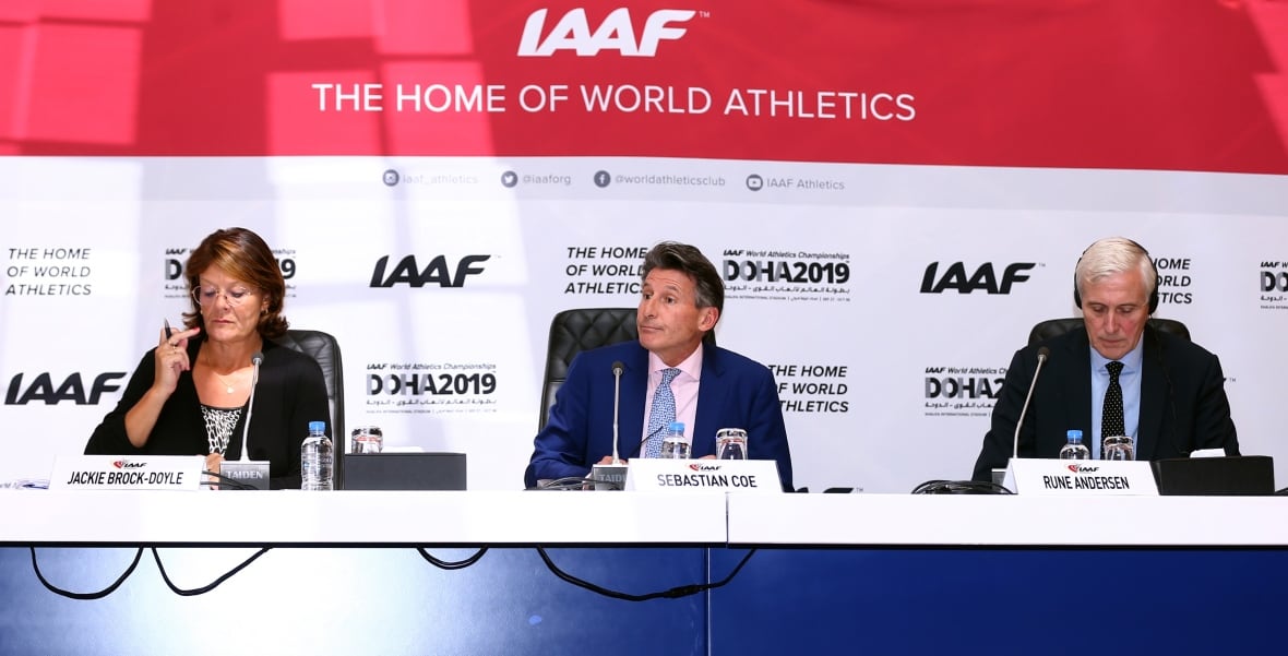 CEOs of male and female athletics.