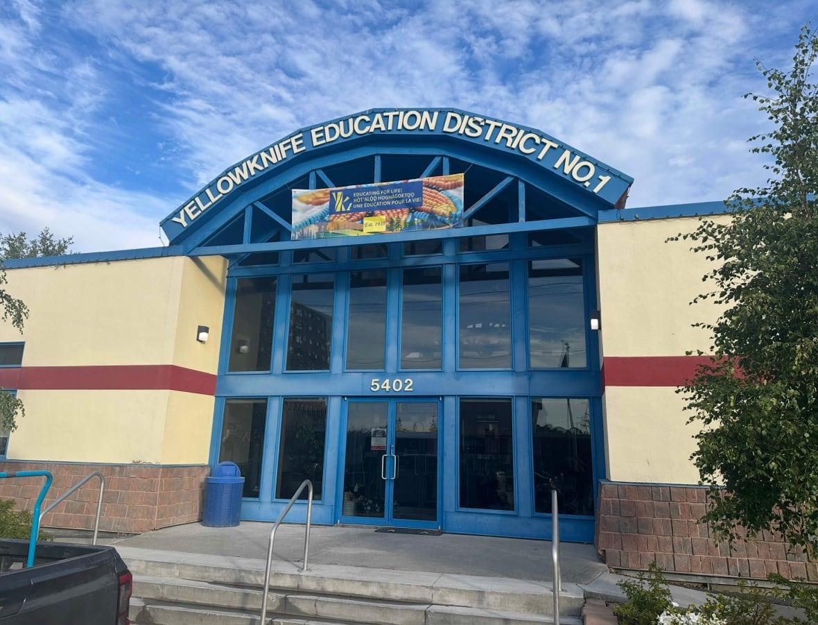 The Yellowknife Education District No. 1 building in Yellowknife.