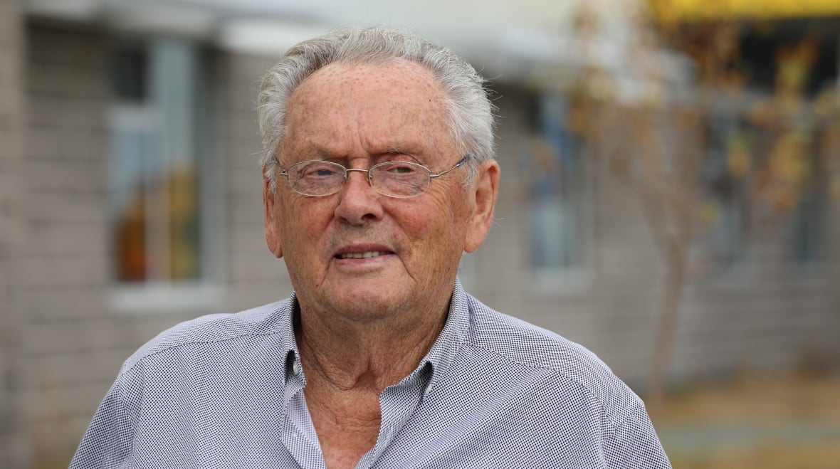An elderly man