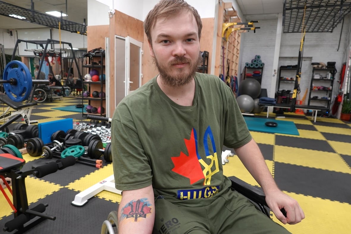 Mac Hughes was exempted when a doctor in Kiev removed his bandage and saw that the tattoo he got after his arrival in Ukraine was not burned in the drone attack. 
