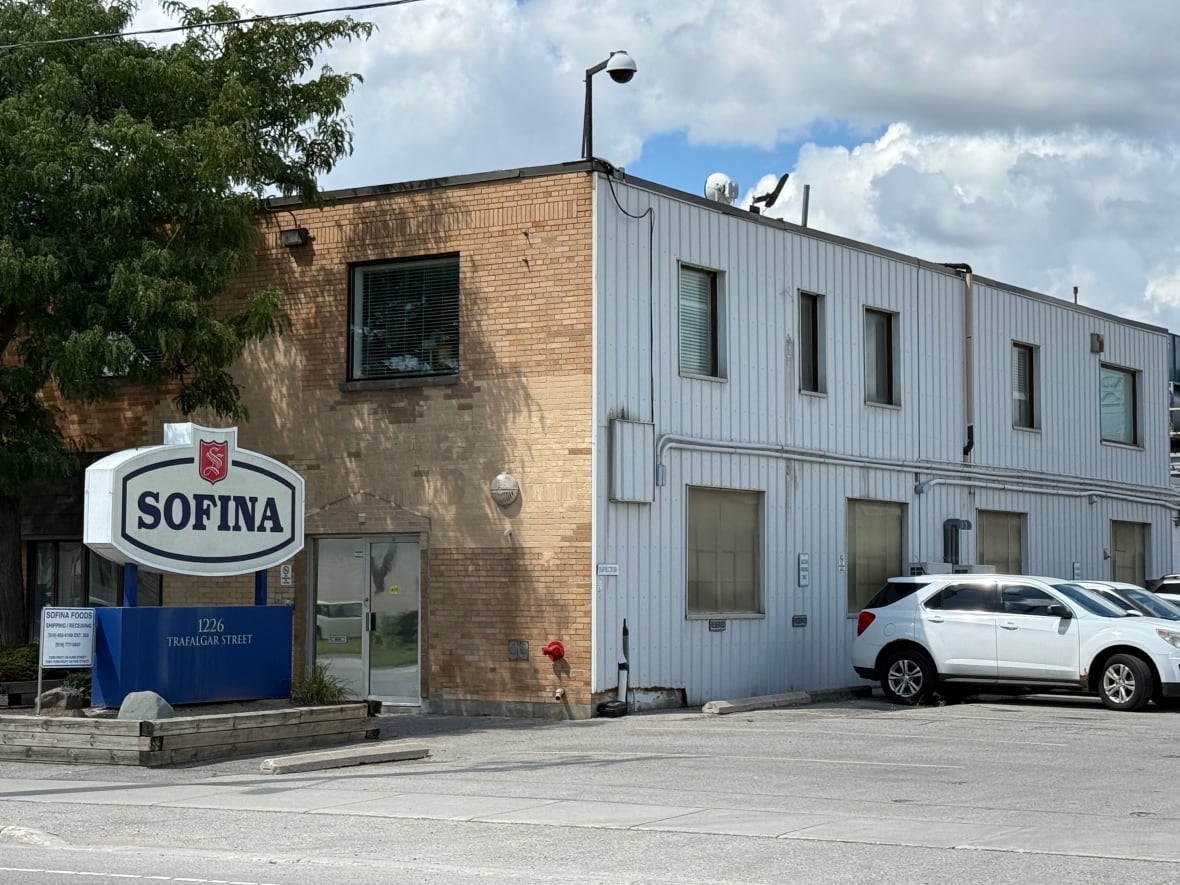 Sofina Foods Inc. in London, Ont. is a meat processing plant that employs hundreds of people. It's located on Trafalgar Street.