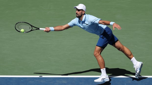 Sluggish Djokovic continues shaking off rust at U.S. Open, comes back to beat Svajda