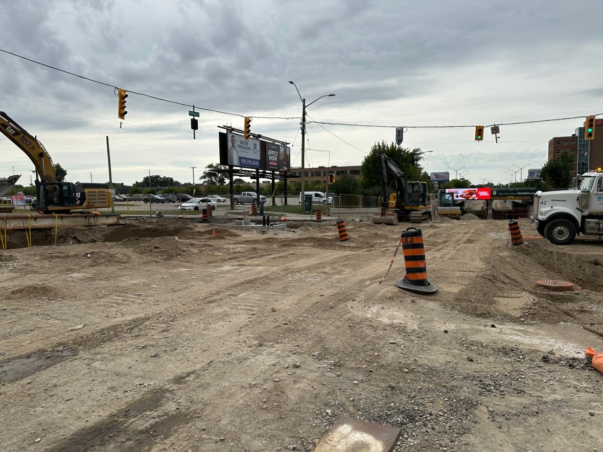 Wellington Street underpass, closed between Clarence and Horton. This busy underpass will remain closed a little longer than projected. 