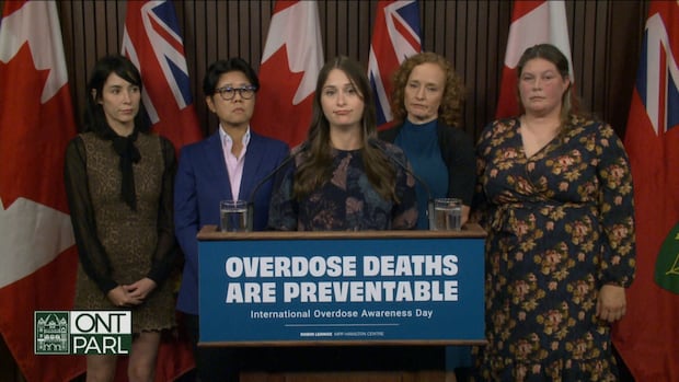 Ontario needs an emergency task force to prevent overdose deaths, NDP and advocates say | CBC News