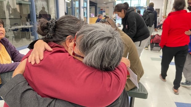 People hugging