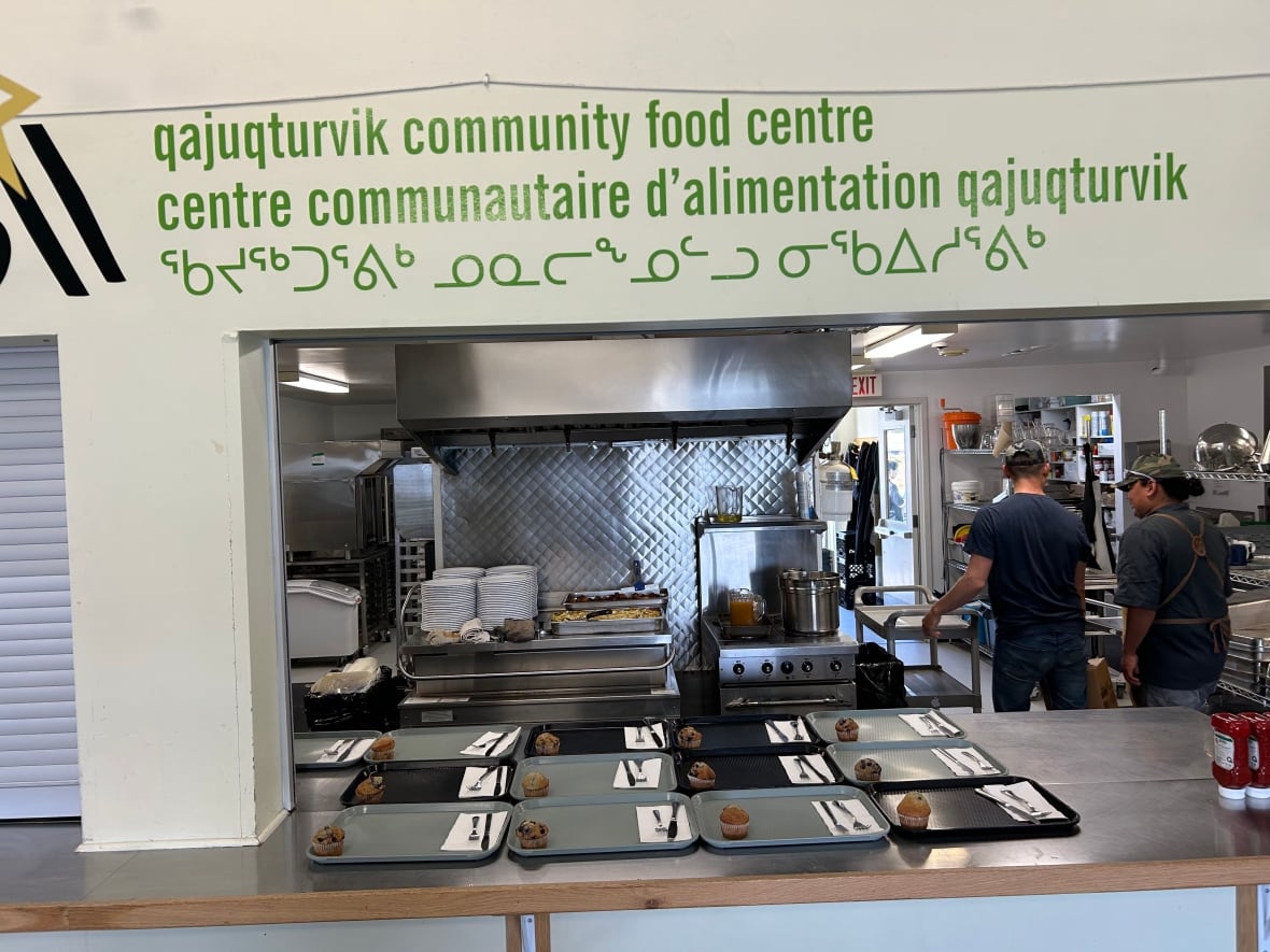 Visualization window in Qajuqturvik Community Food Center Store Kitchen