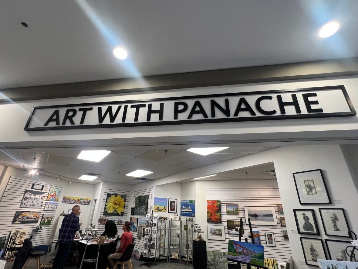 The Art With Panache gallery at Talbot Centre offers a place for emerging local artists to display and share their work.