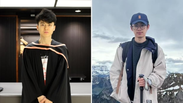 Composite image of two Chinese international students.