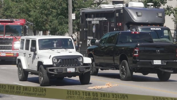 Teenager charged after shooting outside Toronto high school | CBC News