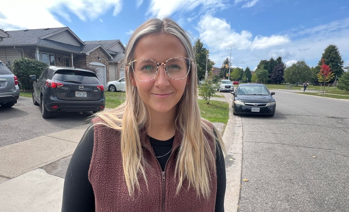 Sarah Dolina, aluna do segundo ano do Fanshawe College, notou mais disponibilidade de imóveis para alugar perto do campus este ano.