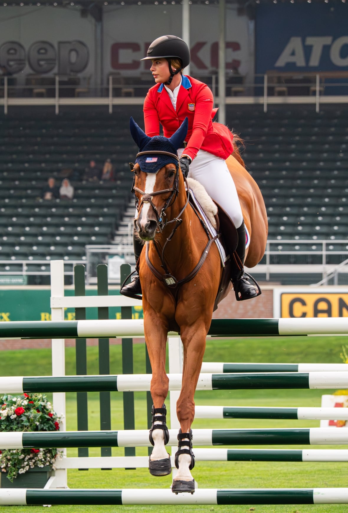 Martha Wort says that elite performance horses are used to traveling and with the scheduled recovery time after flight, they return quickly in the form of competition.