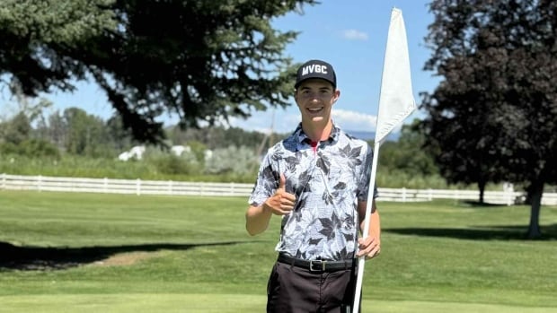 Sawyer Tessier is just the second Yukon-born golfer to play at the post-secondary level.