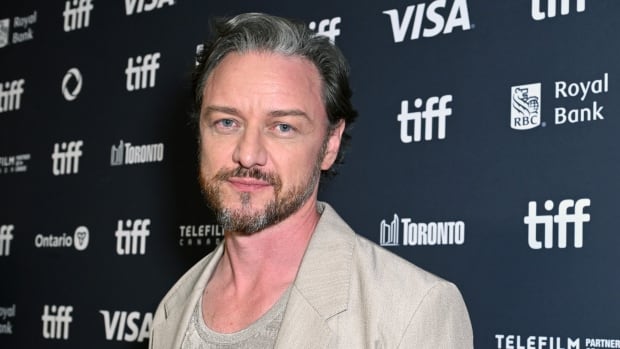 Actor and director James McAvoy poses for a photo in Toronto.