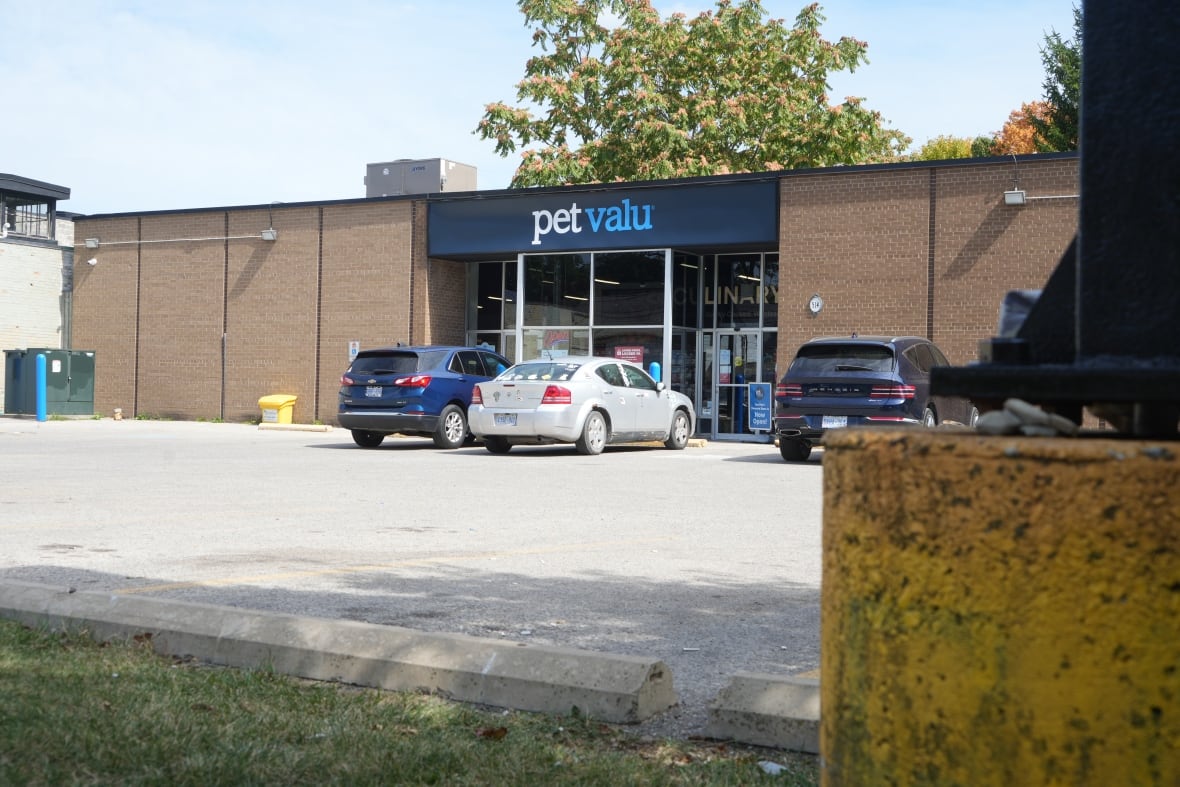 A former Beer Store has been converted into a Pet Valu. 