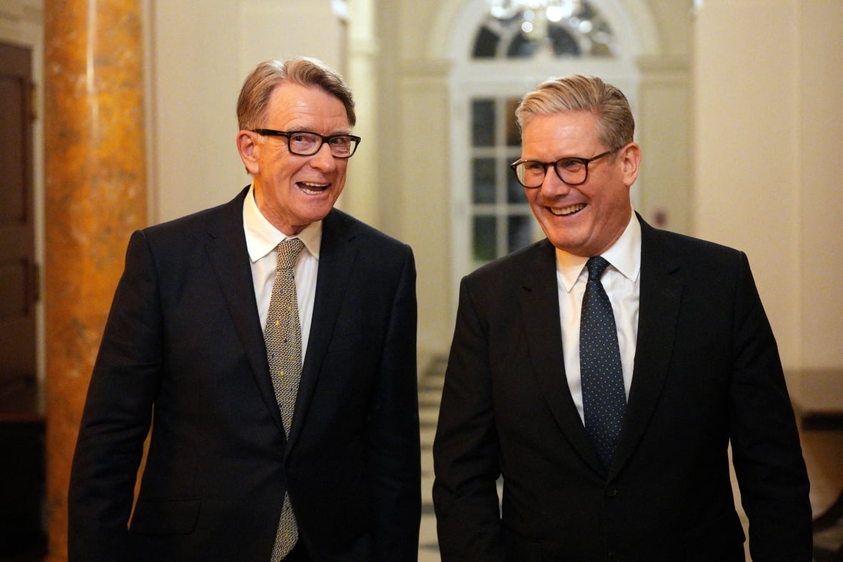 Two clean men accompanied the fence and death, each wearing the eyes, smiles while standing in the discussion inside the building.