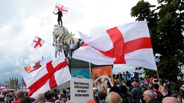 Police argued with good protesters, starting imprisonment after more than 100,000 rally in London