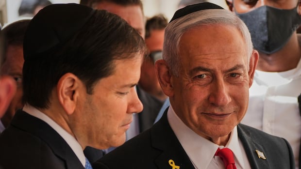 Rubio Visit Israel After Qatar’s attack as the strikes of Israel strengthened northern Gaza