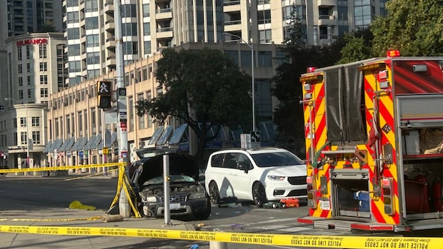 Multiple pedestrians struck by a vehicle in North York, police say | CBC News