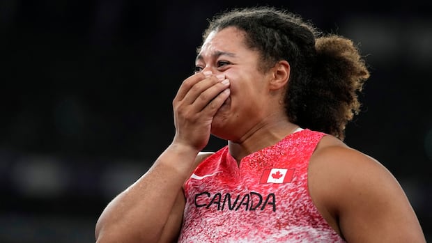 Camryn Rogers improves her Canadian record en route to women's hammer throw world title repeat