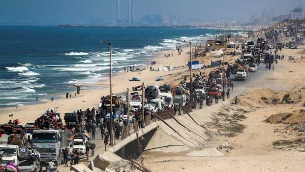 Israel opens the new temporary route from Gaza City as tankers, are not forced to escape