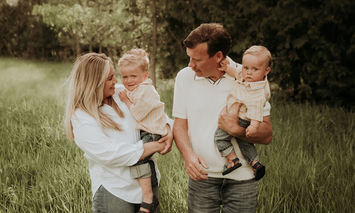 Dani McKague's husband has cerebral palsy. She says it was a challenge when her kids' daycare closed off the parking lot, forcing parents to park further away. 