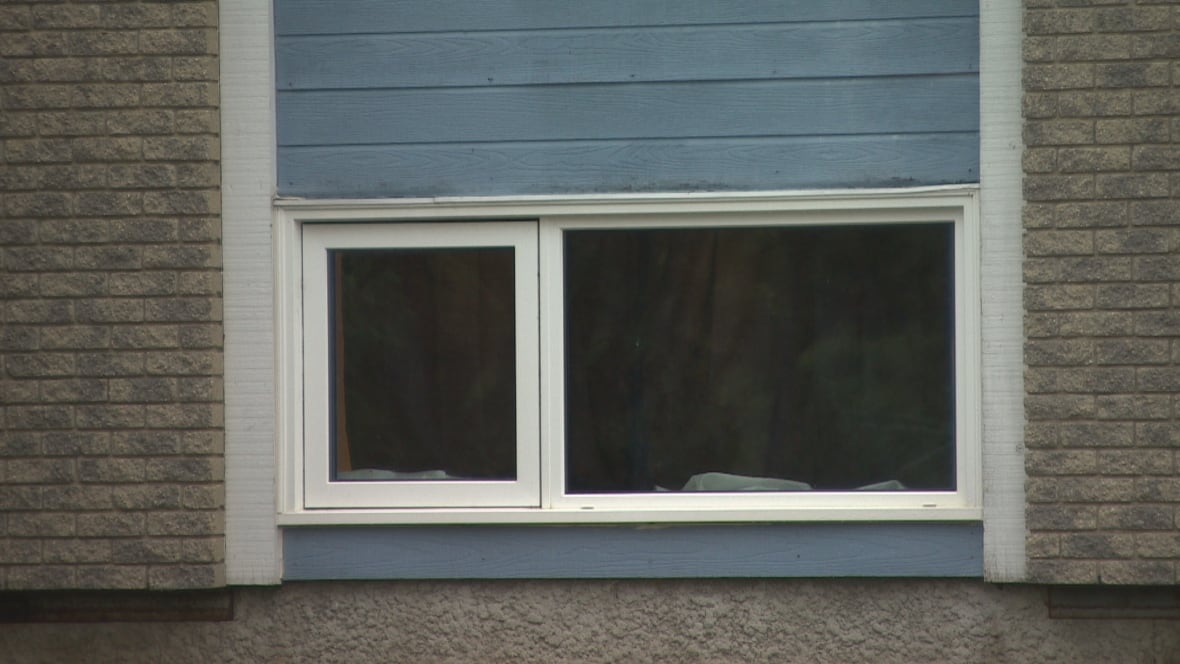 Close up of a window of a house.
