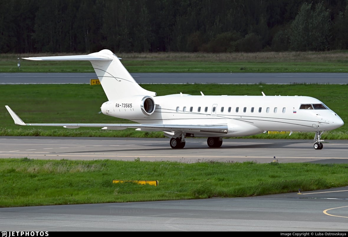 An image of a private jet.