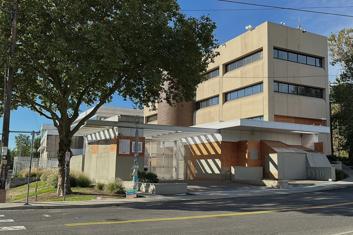The outdoor appearance of the building is depicted.