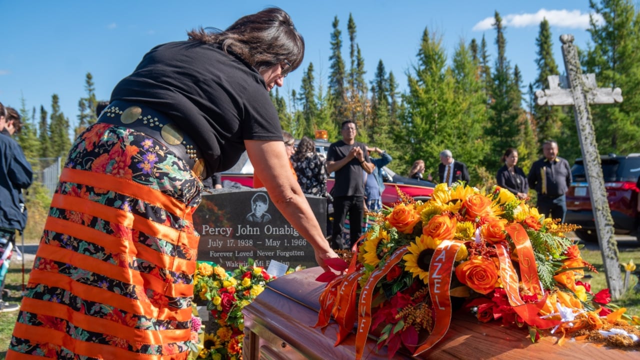 After Decades, Residential School Survivor Percy Onabigon's Remains Repatriated to Long Lake #58 First Nation